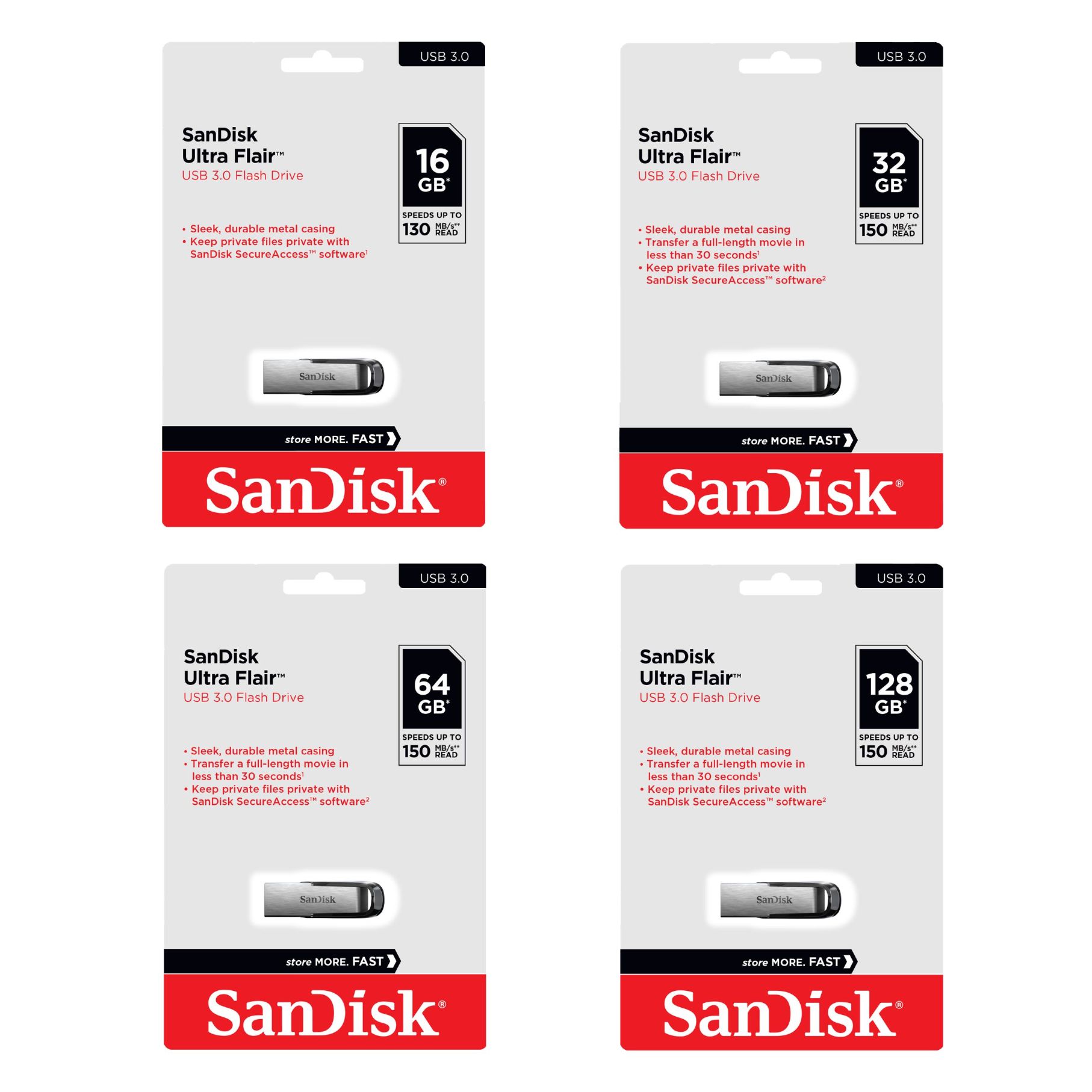 Pathologisch Verward zijn Idioot Buy SanDisk Ultra Fit USB 3.0 Flash Drive | Fastest USB Flash Drive